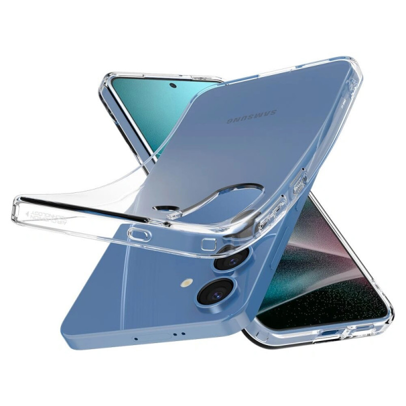 Custodia Spigen Liquid Crystal per Samsung Galaxy S25+, trasparente