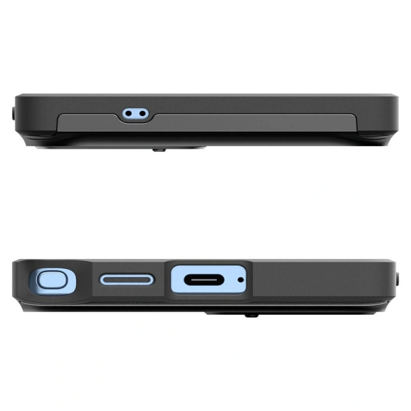 Custodia Spigen Optik Armor per Samsung Galaxy S25 Ultra, nera