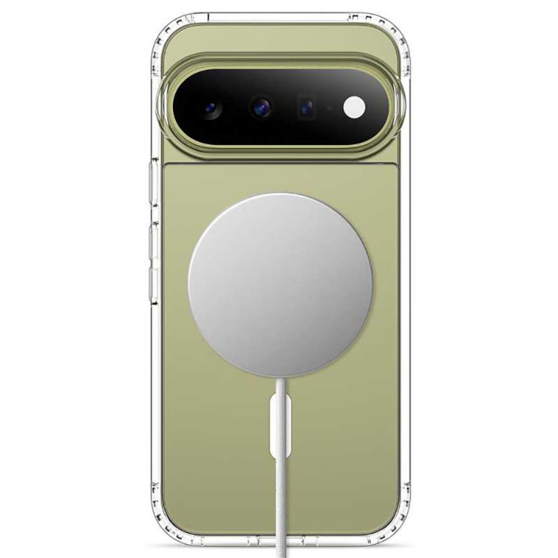 Custodia Tech-Protect FlexAir Hybrid MagSafe per Google Pixel 9 / 9 Pro / 10 / 10 Pro / 11 / 11 Pro, trasparente (THP5676)
