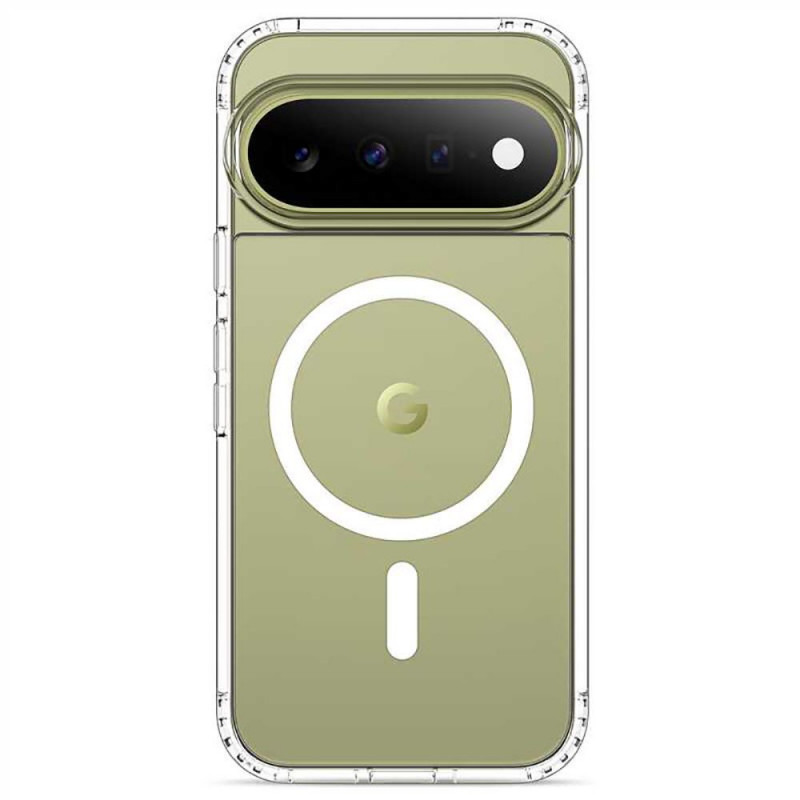 Custodia Tech-Protect FlexAir Hybrid MagSafe per Google Pixel 9 / 9 Pro / 10 / 10 Pro / 11 / 11 Pro, trasparente (THP5676)