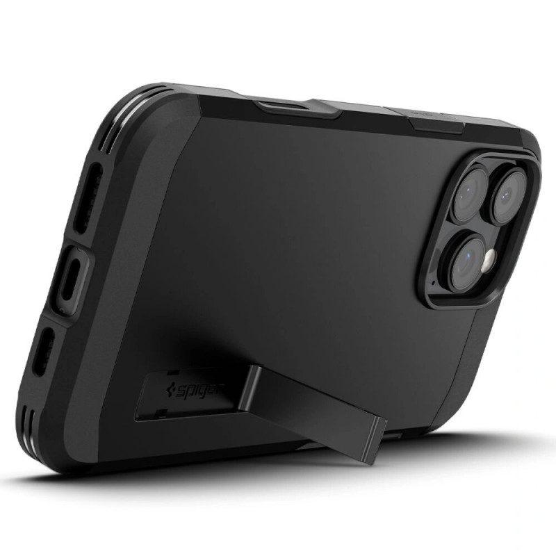 Custodia Spigen Tough Armor T Mag MagSafe per Apple iPhone 16 Pro Max, nera