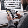 Custodia portafoglio Tech-Protect per Google Pixel 11 / 11 Pro, nero opaco