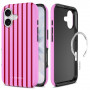 Custodia Tech-Protect Lamano MagSafe per Apple iPhone 17, Candy Crush, rossa e rosa