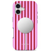 Custodia Tech-Protect Lamano MagSafe per Apple iPhone 17, Candy Crush, rossa e rosa