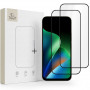 Vetro temperato Tech-Protect Glass Fit+ per Xiaomi Redmi 17 4G / 5G, nero (2 pz) (THP5701)