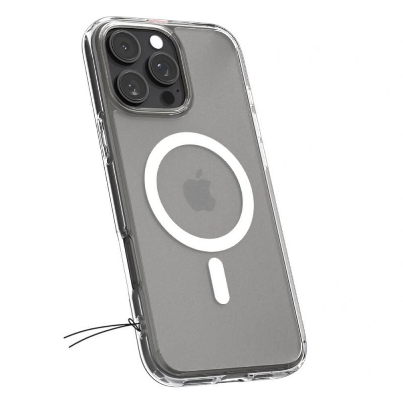 Custodia Spigen Ultra Hybrid Mag MagSafe per Apple iPhone 16 Pro, Frost Clear