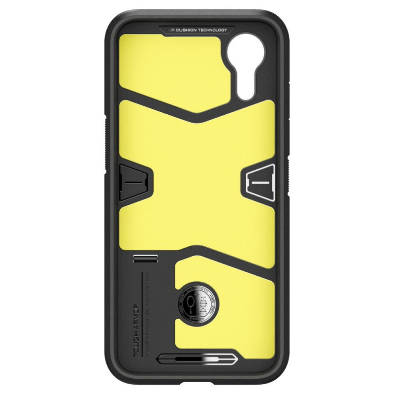Custodia Tough Armor Spigen per Samsung Galaxy XCover7, nera