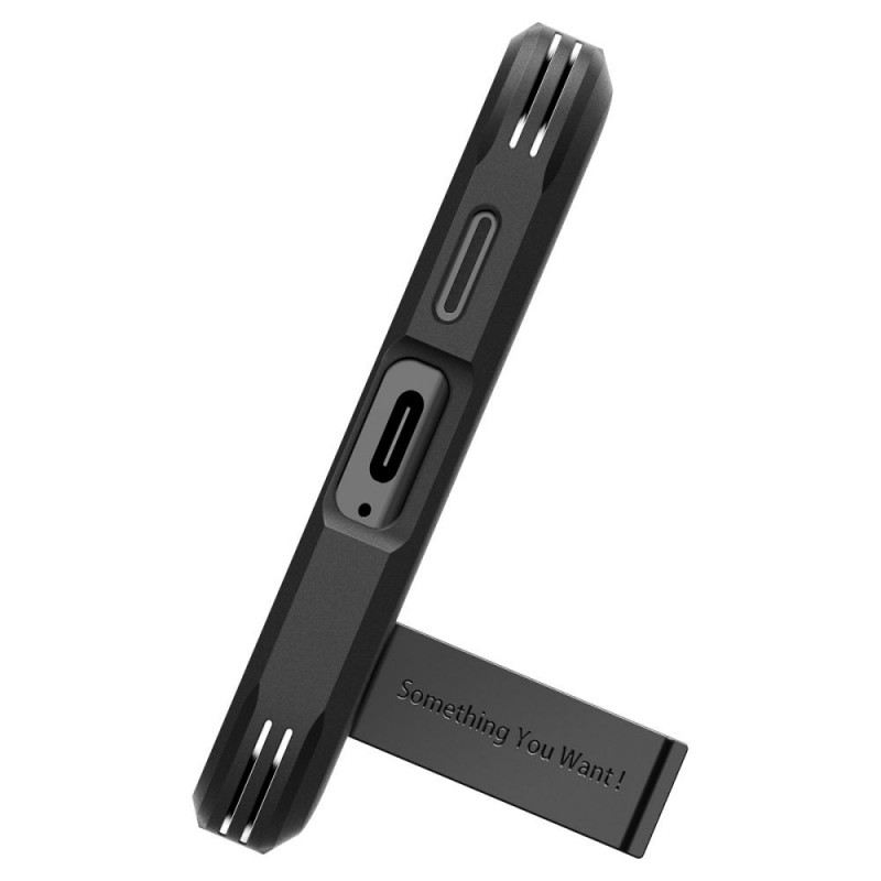 Custodia Tough Armor Spigen per Samsung Galaxy S24, nera