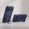 Custodia Tech-Protect MagAir Stand MagSafe CC per Apple iPhone 17 Pro Max / 18 Pro Max, Matte Deep Blue