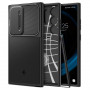 Custodia Spigen Optik Armor per Samsung Galaxy S24 Ultra, nera