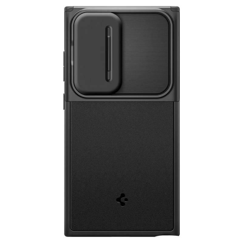 Custodia Spigen Optik Armor per Samsung Galaxy S24 Ultra, nera