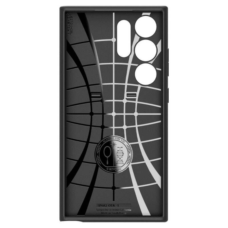 Custodia Spigen Optik Armor per Samsung Galaxy S24 Ultra, nera