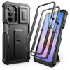 Custodia rugged Tech-Protect Kevlar Cam+ 2-Set per Samsung Galaxy A17 / A18 4G / 5G, nera