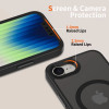 Custodia Tech-Protect Magmat MagSafe per Apple iPhone 17e / 16e, nero opaco