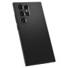 Custodia Spigen Liquid Air per Samsung Galaxy S24 Ultra, nero opaco
