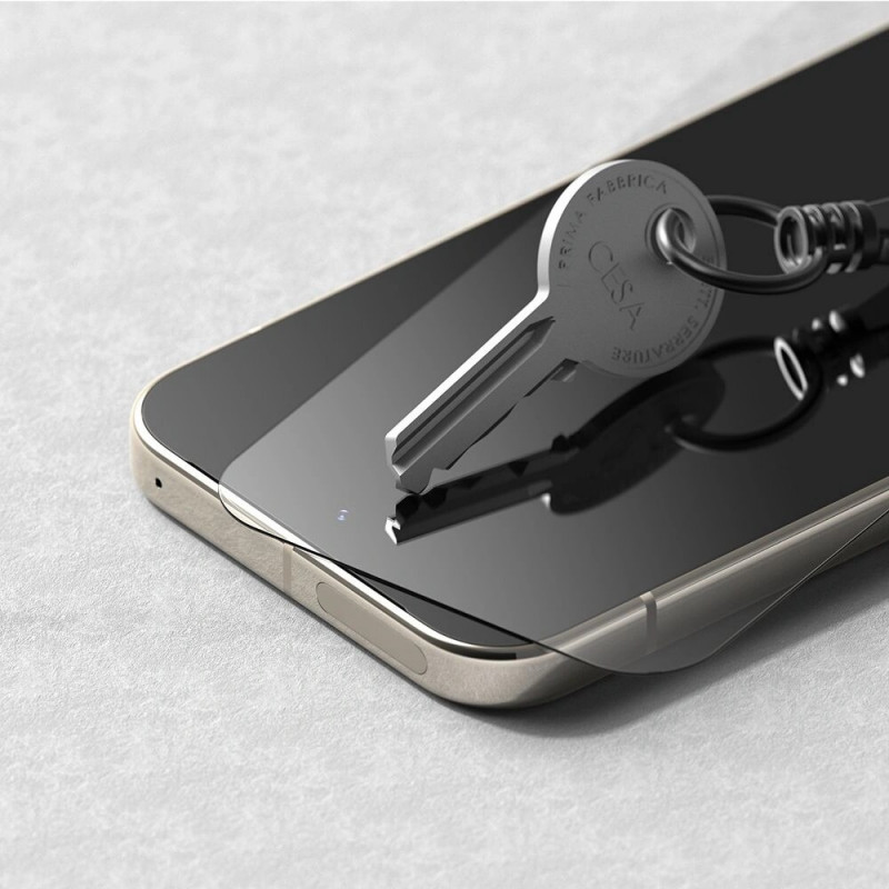 Proteggi schermo in vetro temperato Ringke Easy Slide per Google Pixel 9 / 9 Pro / 10 / 10 Pro (2 pz), trasparente