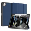 Custodia Domo Dux Ducis con patta e smart sleep per Xiaomi Pad 6 / 6 Pro, blu