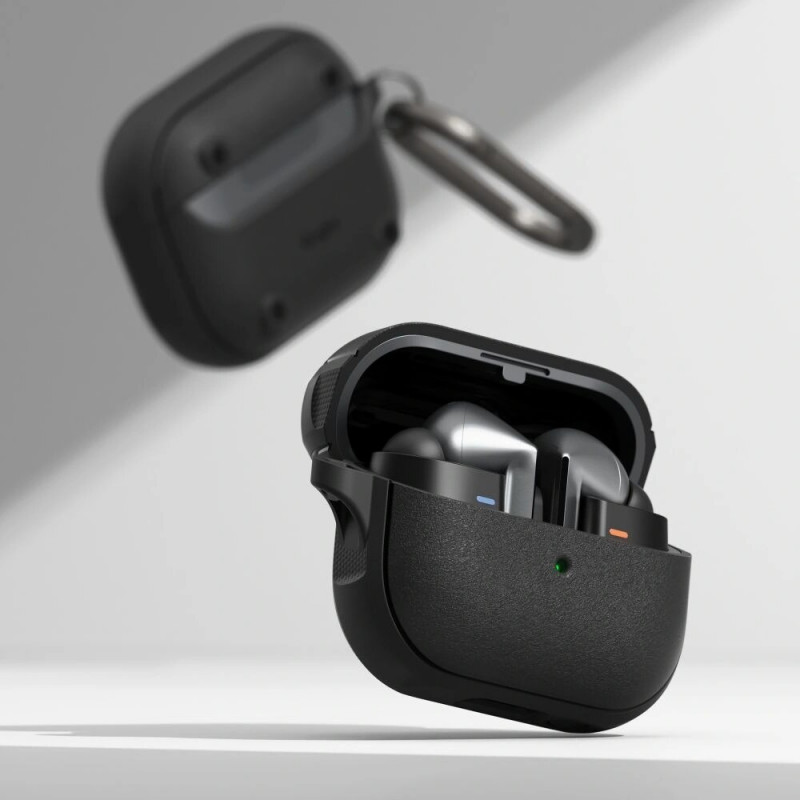 Custodia Ringke Onyx Magnetic MagSafe per Samsung Galaxy Buds 3 / 3 Pro, nera