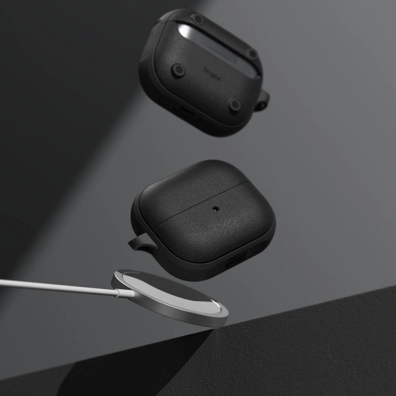Custodia Ringke Onyx Magnetic MagSafe per Samsung Galaxy Buds 3 / 3 Pro, nera