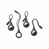 Custodia portachiavi Tech-Protect Rough Chain per Apple AirTag, nera (2 pz)