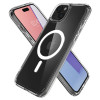 Custodia Spigen Ultra Hybrid Mag con MagSafe per Apple iPhone 15, bianca