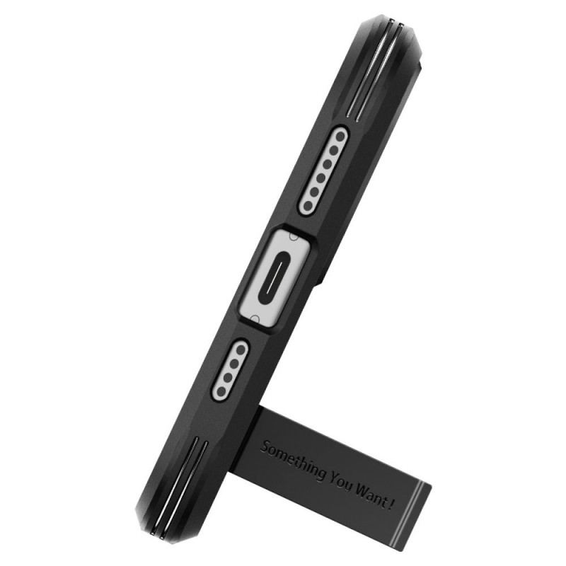 Custodia Spigen Tough Armor Mag con MagSafe per Apple iPhone 15, nera
