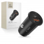 Caricabatterie da auto Tech-Protect CC02 a 2 porte USB-A / USB-C, PD 35W / QC 3.0, nero (THP4079)