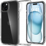 Custodia Spigen Ultra Hybrid per Apple iPhone 15, Crystal Clear