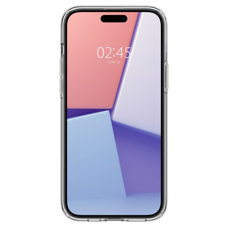 Custodia Spigen Liquid Crystal per Apple iPhone 15 Plus / 14 Plus, trasparente cristallo