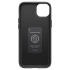 Custodia Thin Fit Spigen per Apple iPhone 15 Plus / 14 Plus, nera