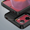 Custodia Tech-Protect TPUCarbon per Motorola Moto G05 / E15, nera