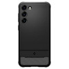 Custodia Spigen Rugged Armor per Samsung Galaxy S23, nero opaco