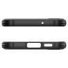 Custodia Spigen Rugged Armor per Samsung Galaxy S23, nero opaco