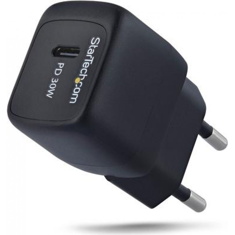 Caricatore da parete StarTech.com 30 W GaN USB-C con Power Delivery, PD/PPS (103EB-WALL-CHARGER)
