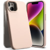 Custodia in silicone Ringke per Apple iPhone 14 Plus / 15 Plus, rosa sabbia