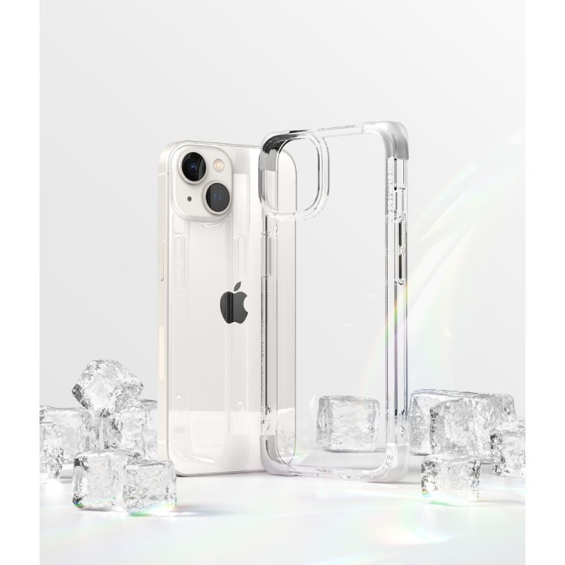 Custodia bumper Ringke Fusion per Apple iPhone 14 Plus / 15 Plus, trasparente