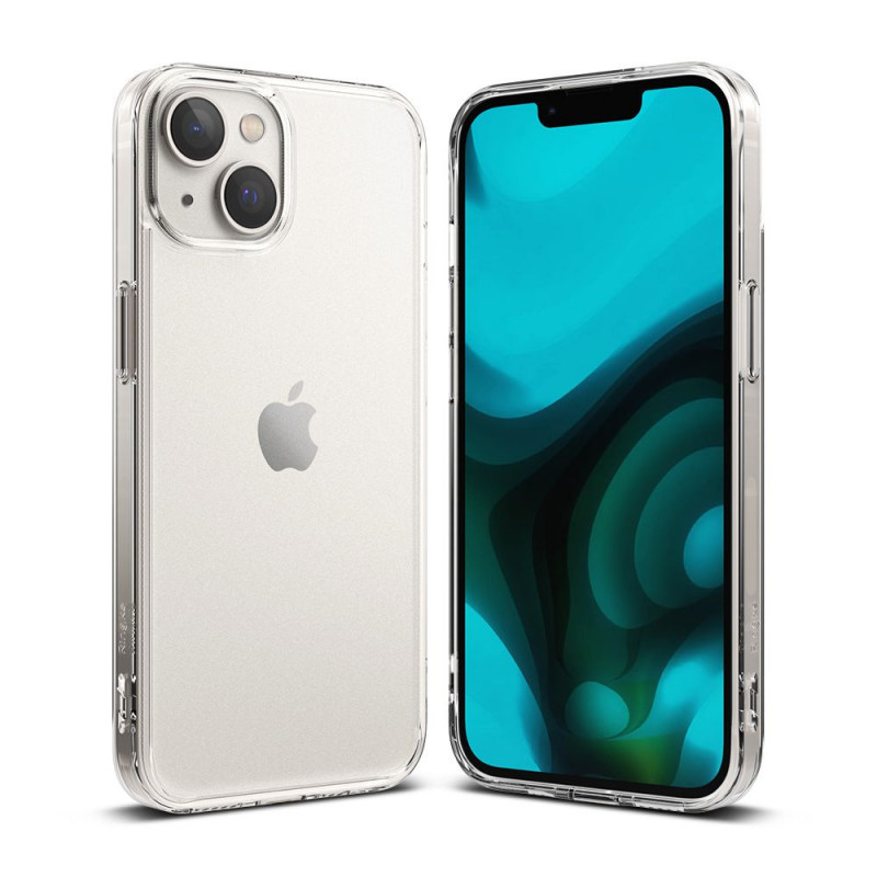 Custodia Ringke Fusion per Apple iPhone 14 Plus / 15 Plus, trasparente opaca
