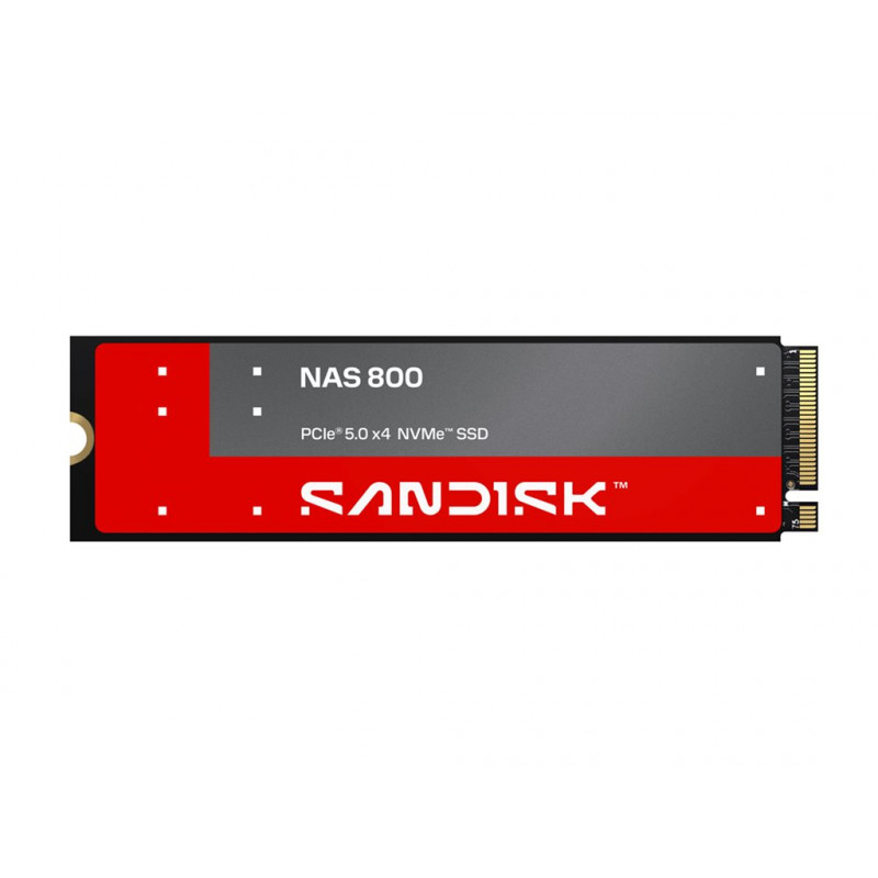 SSD interno SanDisk NAS 800 3.84 TB M.2 2280 NVMe Gen 5 (SDSNP2384TAN-000E0)