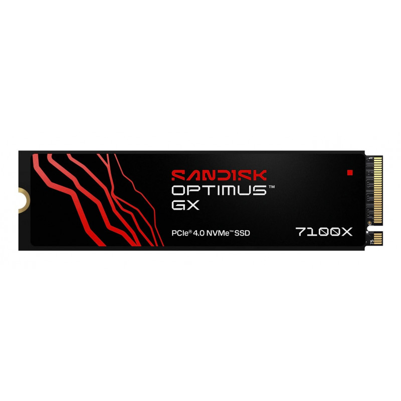 SanDisk Optimus GX 7100X SSD interno M.2 da 2 TB, 7250 MB/s