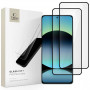 Tech-Protect Glass Fit+ Vetro temperato per Xiaomi Redmi Note 14 4G / 5G / POCO M7 Pro 5G, nero (2 pz)