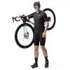 Maglia da ciclismo a maniche corte Rockbros YDDX011 Diamond, taglia XL, nera
