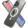 Custodia MagSafe Spigen Ultra Hybrid Mag (ACS04969) per Apple iPhone 14 Pro, bianca