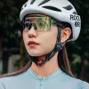 Occhiali da ciclismo fotocromatici Rockbros con protezione UV e inserto correttivo, neri