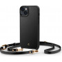 Custodia MagSafe Spigen Cyrill Classic Charm Mag (ACS04948) con cinturino per Apple iPhone 14 Plus / 15 Plus, nera