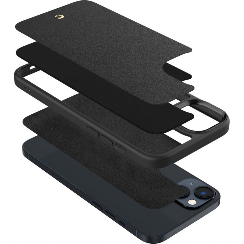Custodia MagSafe Spigen Cyrill Kajuk Mag (ACS04946) per Apple iPhone 14 Plus / 15 Plus, nera