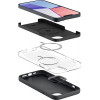 Custodia MagSafe Spigen Silicone Fit Mag (ACS04920) per Apple iPhone 14 Plus / 15 Plus, nera