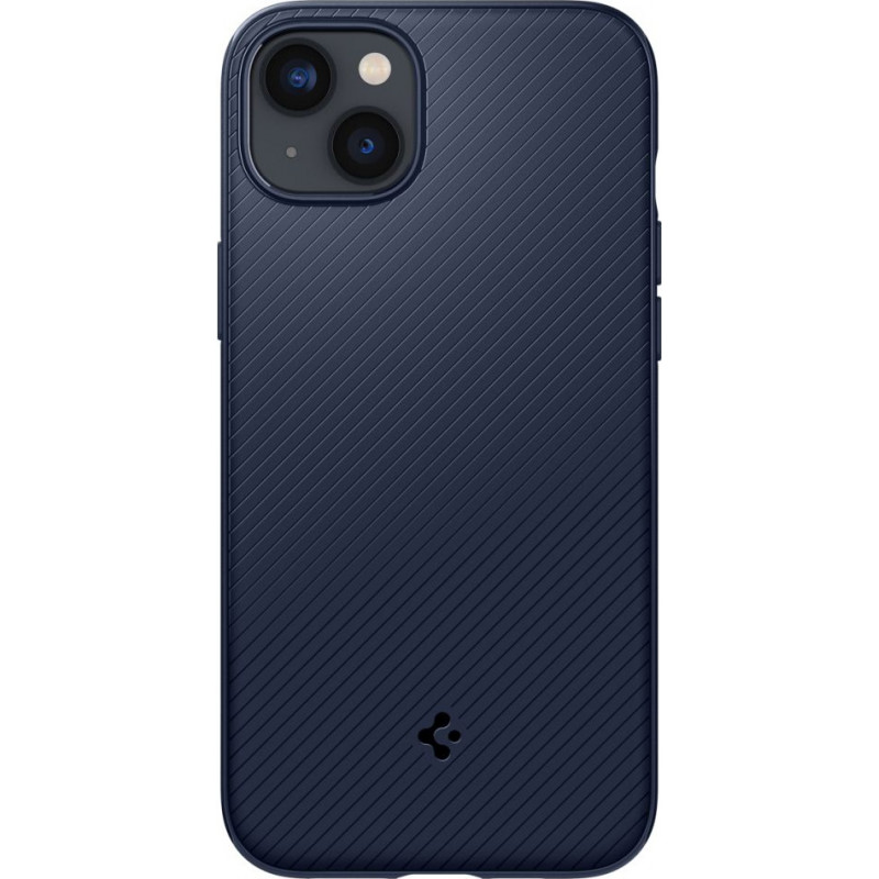 Custodia Spigen Mag Armor (ACS04919) per Apple iPhone 14 Plus / 15 Plus, blu navy
