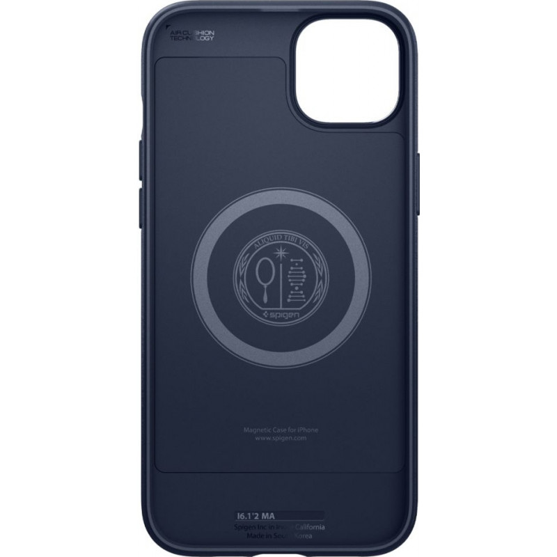 Custodia Spigen Mag Armor (ACS04919) per Apple iPhone 14 Plus / 15 Plus, blu navy