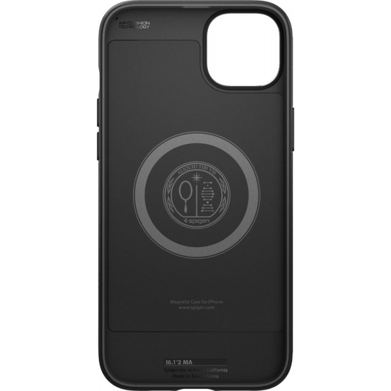Custodia Spigen Mag Armor (ACS04918) per Apple iPhone 14 Plus / 15 Plus, nero opaco