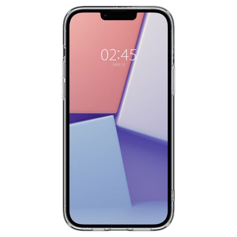 Custodia Spigen Quartz Hybrid (ACS04906) per Apple iPhone 14 Plus / 15 Plus, trasparente cristallo